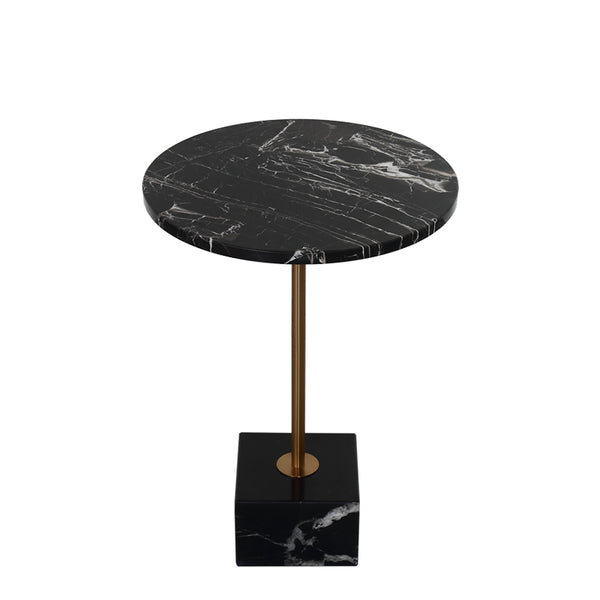 Cube Nature Marble Side Table -  westmenlights