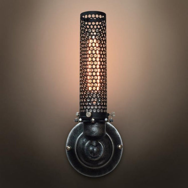 Grid 1 Lights Metal Cage Sconce -  westmenlights