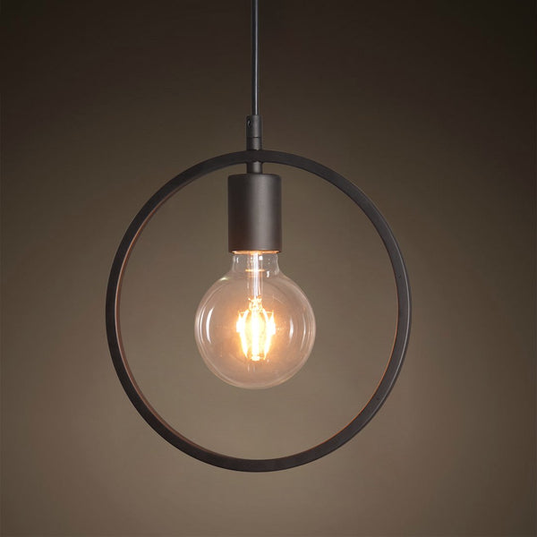 Circular 1 Light Mini Metal Pendant Lighting -  westmenlights