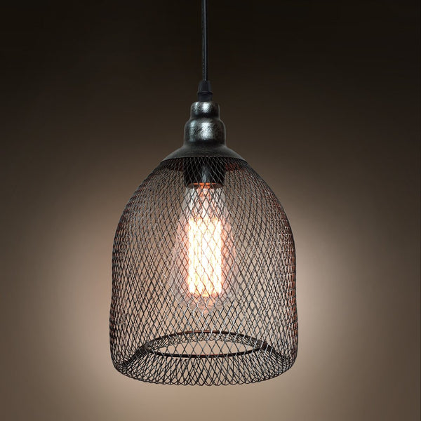 Grid Metal adjustable 1 Light Pendant Light -  westmenlights