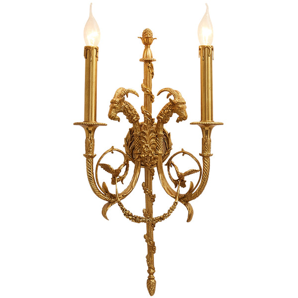 dragon gilt bronze sconce -  westmenlights