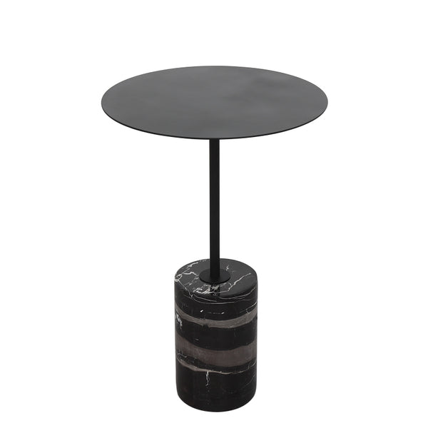 Modern Marble Circular Coffee Side Table -  westmenlights